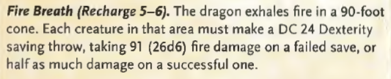 Ancient Fire Dragon Breath Weapon